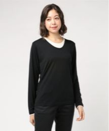 フェクレイヤード長袖Tシャツ