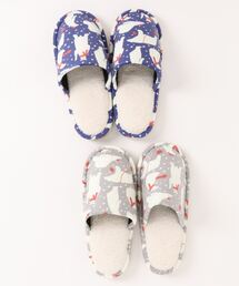 TSURUYA（ツルヤ）の「《OTHER BRAND》2足セット　洗エルスリッパシロクマプリント（ルームシューズ/スリッパ）」