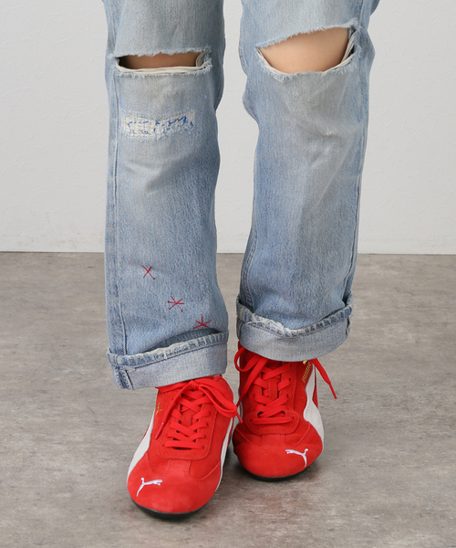 PUMA(プーマ)の「【PUMA / プーマ】 SPEEDCAT OG(スニーカー・レディース・レッド/ブラック・23cm/25cm/24cm)」の4枚目の写真