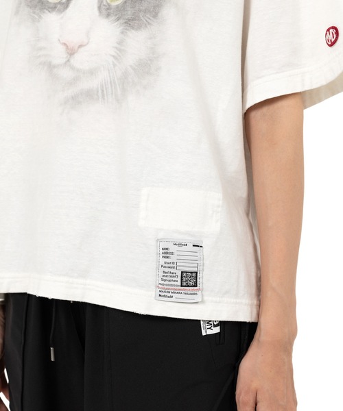 セール】Cat Printed T-shirt（Tシャツ/カットソー）｜Maison