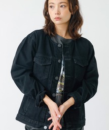 【Rouge Fonce】黒のジャケット　日本製 Rouge vif la cle｜ルージュ・ヴィフ ラクレのジャケット