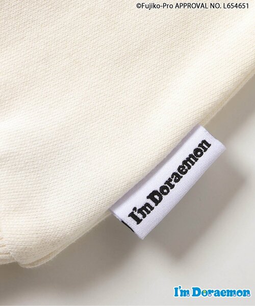 apres les cours（アプレレクール）の「NET別注Im Doraemon 2柄トレーナー（スウェット・キッズ・ブラック/オフホワイト・80/90/100/110/120/130）」の3枚目の写真