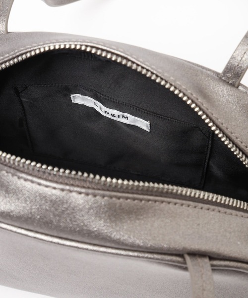 LEPSIM(レプシィム)の「リボンデザインバッグ 250453(ショルダーバッグ・レディース・ブラック/ガンメタ・ONE SIZE)」の15枚目の写真