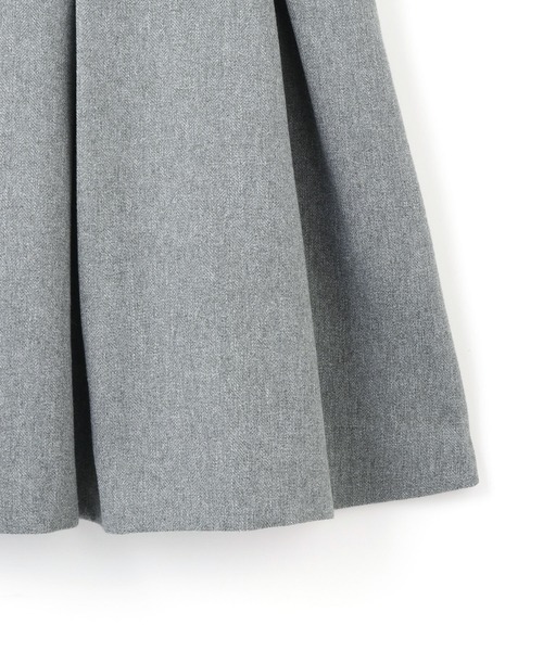 【セール】【洗える】ヘリンボーンミニジャンスカ(ワンピース)|VIS(ビス) 【セール】【洗える】ヘリンボーンミニジャンスカ(ワンピース)|VIS(ビス)