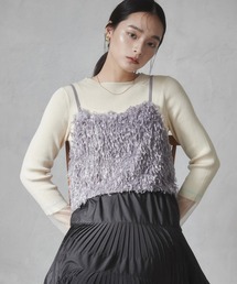 hunch | テープヤーン シャギービスチェ(ベスト)