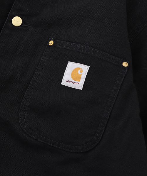 Carhartt WIP(カーハートダブリューアイピー)の「CARHARTT WIP OGチョアコート I027357(カバーオール・メンズ・ブラック・MEDIUM/LARGE)」の5枚目の写真