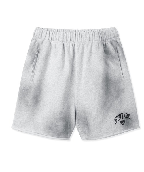 OY(オーワイ)の「『OY/オーワイ』 VINTAGE WASHED HEART SHORTS/ヴィンテージウォッシュドハーフショーツ(スウェットパンツ・レディース・グレー/ブラック・M/L)」の14枚目の写真