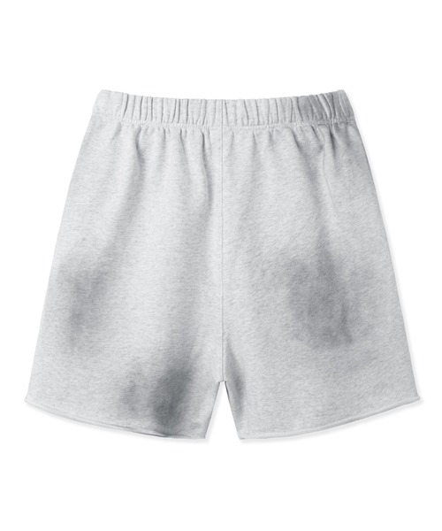 OY(オーワイ)の「『OY/オーワイ』 VINTAGE WASHED HEART SHORTS/ヴィンテージウォッシュドハーフショーツ(スウェットパンツ・レディース・グレー/ブラック・M/L)」の15枚目の写真
