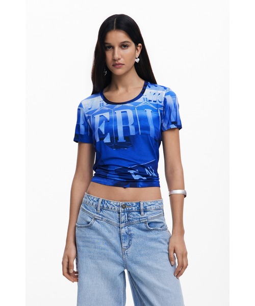 Desigual（デシグアル）の「BORI デニムロングパンツ（デニムパンツ・レディース・ブルー・40/38/36/34/42/44）」の6枚目の写真