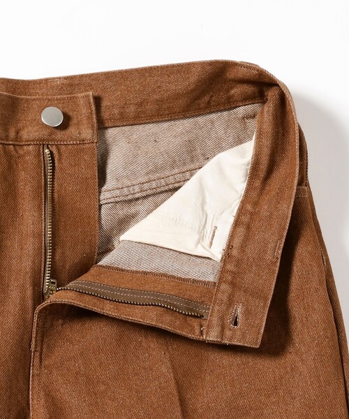 B:MING by BEAMS(ビーミングバイビームス)の「ambiance / Embroidery Denim Pants(S~L)(デニムパンツ・レディース・ブラウン/ブラック・LARGE/MEDIUM/SMALL)」の12枚目の写真