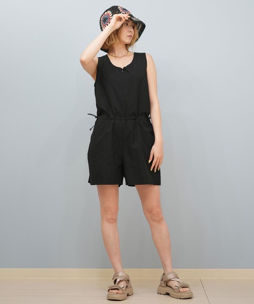 Hurley (ハーレー)の「Hurley/ハーレー 水陸両用ワンピース/UVケア WUDR251024(サロペット/オーバーオール・レディース・ブラック/カーキ・M)」の5枚目の写真