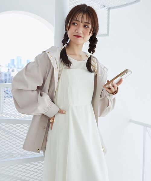 マジェスティックレゴン　ワンピース スタイルアップシャツワンピース/MAJESTIC LEGON