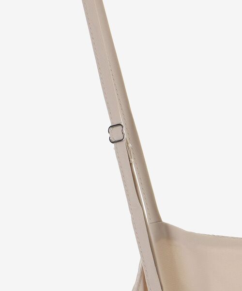 MAJESTIC LEGON（マジェスティックレゴン）の「シアーレディキャミワンピ（ワンピース・レディース・チャコールグレー/ブラック/グレイッシュベージュ/アイボリー・MEDIUM/SMALL/X-SMALL）」の18枚目の写真