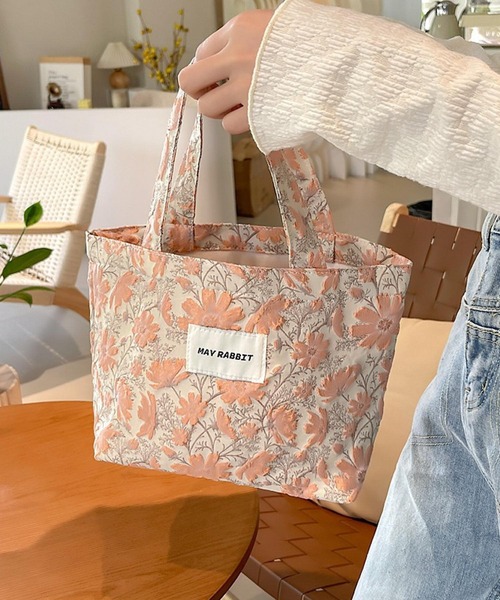 Mignonjour（ミニョンジュール）の「Mignonjour/フラワーミニトートバッグ M2655（トートバッグ・レディース・その他3/その他2/その他1・FREE）」の3枚目の写真