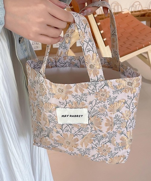 Mignonjour（ミニョンジュール）の「Mignonjour/フラワーミニトートバッグ M2655（トートバッグ・レディース・その他3/その他2/その他1・FREE）」の6枚目の写真