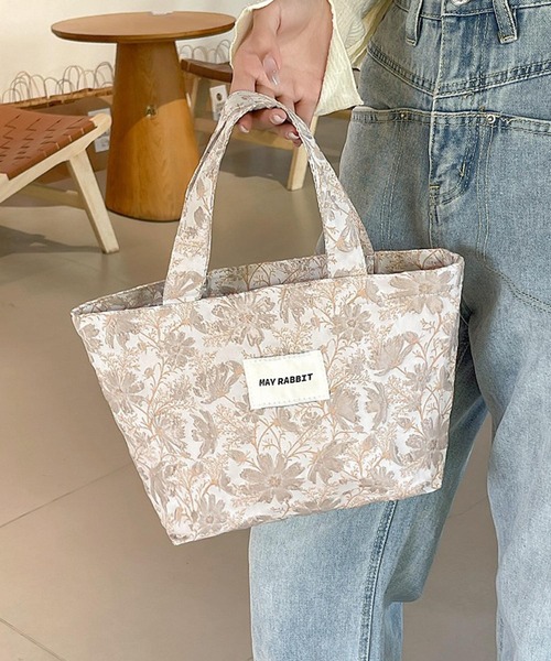 Mignonjour（ミニョンジュール）の「Mignonjour/フラワーミニトートバッグ M2655（トートバッグ・レディース・その他3/その他2/その他1・FREE）」の7枚目の写真