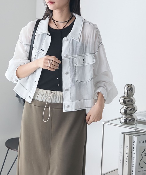ステューシー Gジャン ジャケット クロップド STUSSY ステューシー デニムジャケット Gジャン Mサイズ