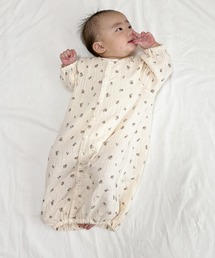 【新品未使用】　ボンポワン白色ロンパースセット 新品未使用】 ボンポワン白色ロンパースセット ボンポワン