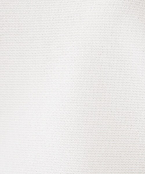 UNTITLED（アンタイトル）の「【体型カバー/春素材】コットン混 ガーターニット（ニット/セーター・レディース・ベビーピンク/ライトグレー/オフホワイト/ブルー/ネイビー・44/48/00/02/04）」の11枚目の写真