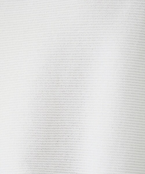 UNTITLED（アンタイトル）の「【体型カバー/春素材】コットン混 ガーターニット（ニット/セーター・レディース・ベビーピンク/ライトグレー/オフホワイト/ブルー/ネイビー・44/48/00/02/04）」の15枚目の写真