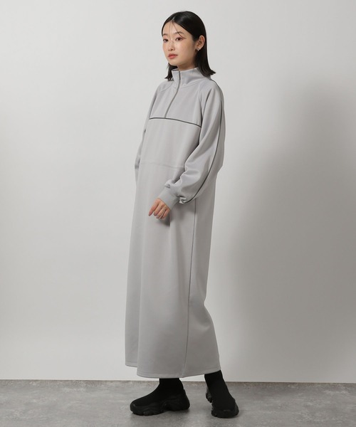 セール】パイピングトラックワンピース / 320401（ワンピース