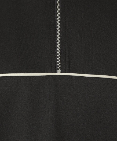 LAKOLE（ラコレ）の「パイピングトラックワンピース / 320401（ワンピース・レディース・ネイビー/グレー/ブラック・FREE）」の7枚目の写真