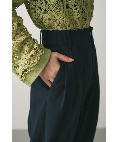 STYLEMIXER（スタイルミキサー）の「スリータックスラックス（スラックス・レディース・マルチ/ベージュ/ネイビー・X-SMALL/SMALL/MEDIUM）」の19枚目の写真