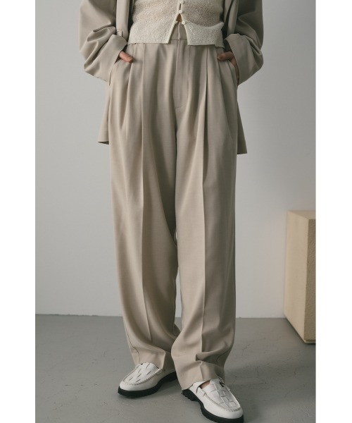 STYLEMIXER（スタイルミキサー）の「スリータックスラックス（スラックス・レディース・マルチ/ベージュ/ネイビー・X-SMALL/SMALL/MEDIUM）」の5枚目の写真