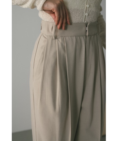 STYLEMIXER（スタイルミキサー）の「スリータックスラックス（スラックス・レディース・マルチ/ベージュ/ネイビー・X-SMALL/SMALL/MEDIUM）」の8枚目の写真