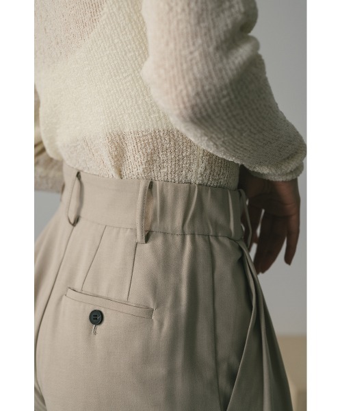 STYLEMIXER（スタイルミキサー）の「スリータックスラックス（スラックス・レディース・マルチ/ベージュ/ネイビー・X-SMALL/SMALL/MEDIUM）」の11枚目の写真