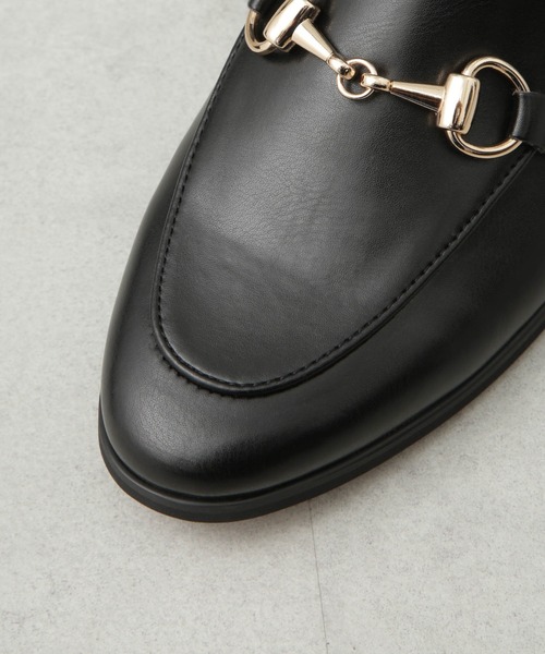 NANO universe（ナノユニバース）の「ビットローファー（ローファー・レディース・ブラック/ホワイト・36/37/38）」の10枚目の写真