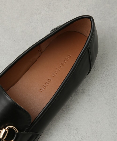 NANO universe（ナノユニバース）の「ビットローファー（ローファー・レディース・ブラック/ホワイト・36/37/38）」の12枚目の写真