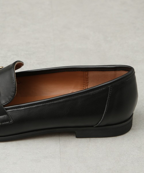 NANO universe（ナノユニバース）の「ビットローファー（ローファー・レディース・ブラック/ホワイト・36/37/38）」の13枚目の写真