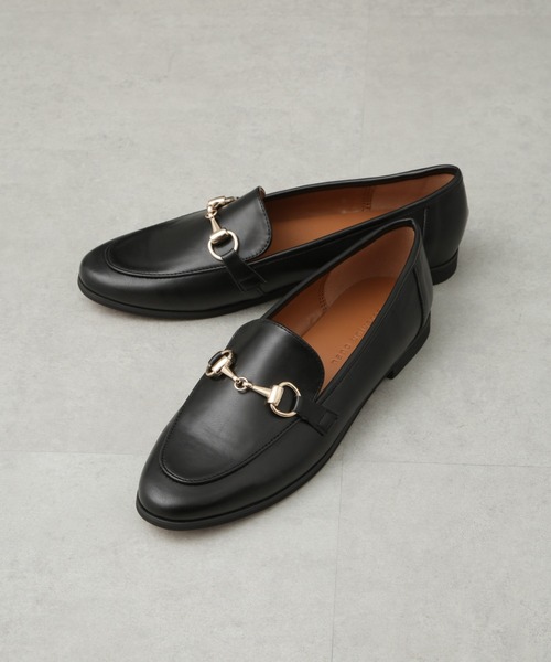 NANO universe（ナノユニバース）の「ビットローファー（ローファー・レディース・ブラック/ホワイト・36/37/38）」の5枚目の写真