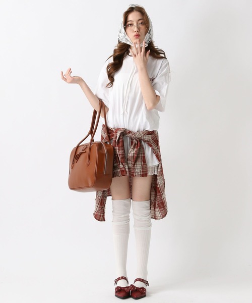 FOREVER 21（フォーエバー トゥエンティーワン）の「【2025SS】イーグルＴシャツ（Tシャツ/カットソー・レディース・ホワイト/グレー/ブラック・FREE）」の4枚目の写真