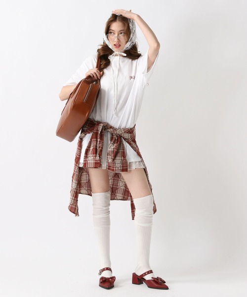 FOREVER 21（フォーエバー トゥエンティーワン）の「【2025SS】イーグルＴシャツ（Tシャツ/カットソー・レディース・ホワイト/グレー/ブラック・FREE）」の5枚目の写真