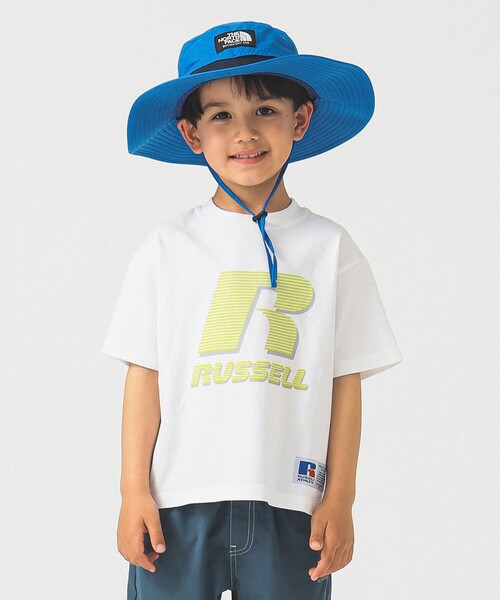 Russell Athletic(ラッセルアスレティック)の「RUSSELL ATHLETIC / グラフィック Tシャツ 2025SS(110~130cm)(Tシャツ/カットソー・キッズ・ホワイト/ブラック系その他4/ライトグレー・110/120/130)」の12枚目の写真