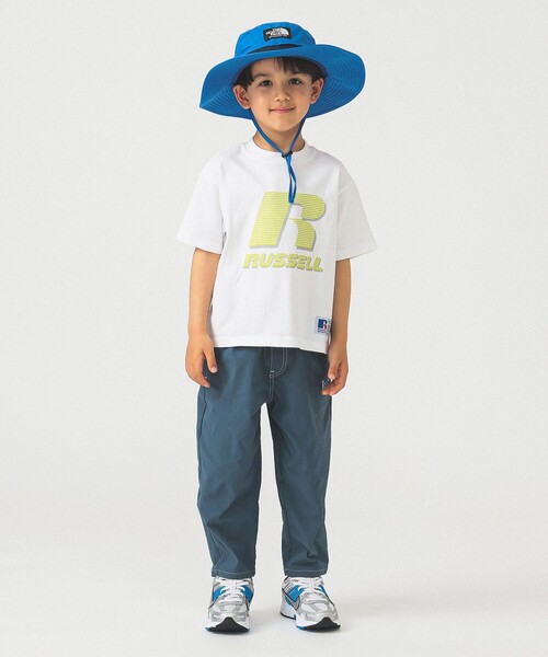 Russell Athletic(ラッセルアスレティック)の「RUSSELL ATHLETIC / グラフィック Tシャツ 2025SS(110~130cm)(Tシャツ/カットソー・キッズ・ホワイト/ブラック系その他4/ライトグレー・110/120/130)」の17枚目の写真