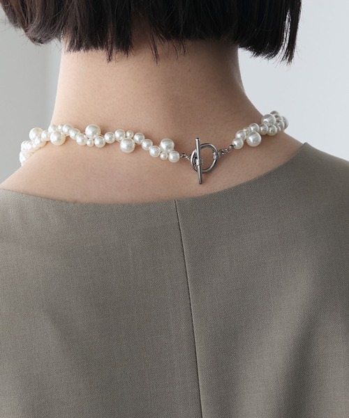 forksy.】【オケージョン対応】ランダムパールネックレス forksy