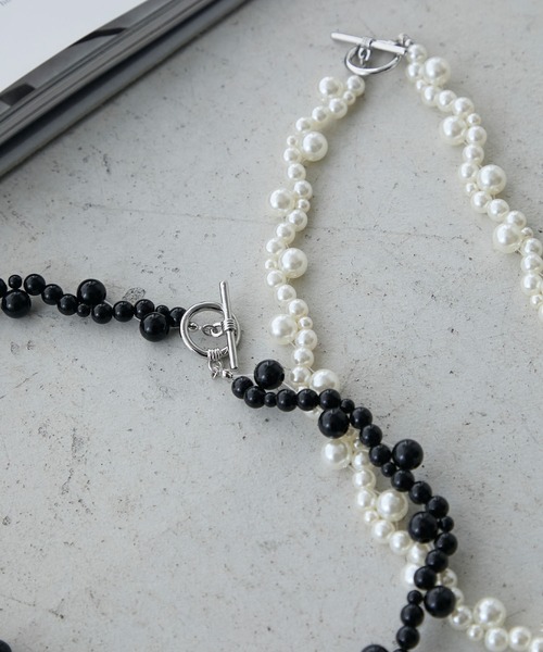 forksy.】【オケージョン対応】ランダムパールネックレス forksy