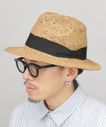Ruben（ルーベン）の「フラットミドルブリム パーパー（麦わら風） 中折れハット（ハット・メンズ）」