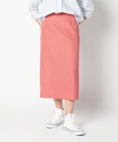 HELIOPOLE（エリオポール）の「TAFTA I LINE SKIRT（スカート・レディース・ネイビー/ピンク/ブルー・38/36）」の3枚目の写真