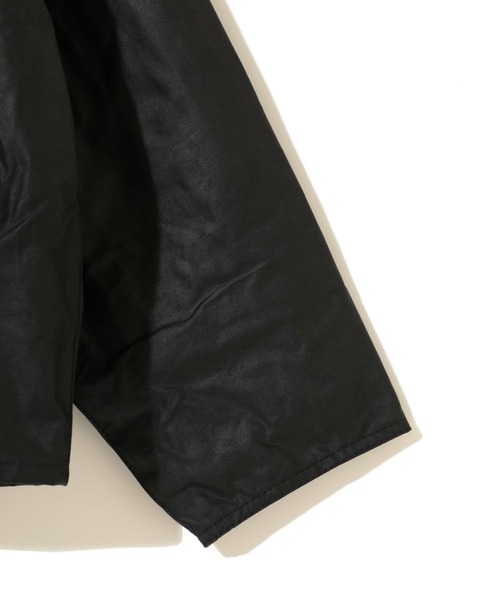 Barbour（バブアー）の「Barbour (バブアー) os transport wax トランスポートジャケット /MWX1678【2025年春夏入荷モデル】（ブルゾン・メンズ・ブラック/その他10・38/40/42）」の11枚目の写真