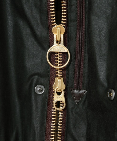 Barbour（バブアー）の「Barbour (バブアー) os transport wax トランスポートジャケット /MWX1678【2025年春夏入荷モデル】（ブルゾン・メンズ・ブラック/その他10・38/40/42）」の19枚目の写真