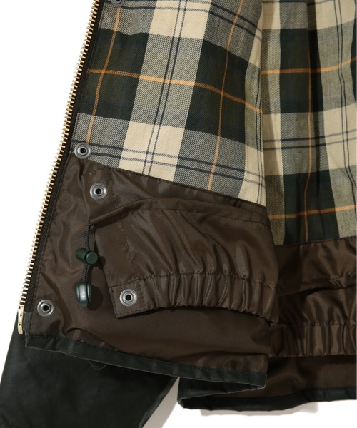Barbour（バブアー）の「Barbour (バブアー) os transport wax トランスポートジャケット /MWX1678【2025年春夏入荷モデル】（ブルゾン・メンズ・ブラック/その他10・38/40/42）」の20枚目の写真