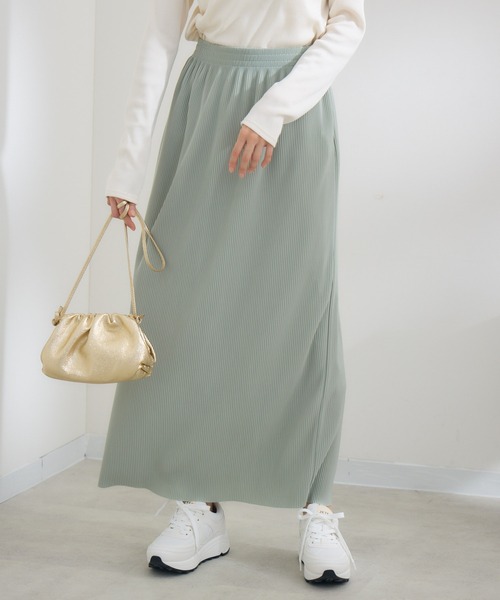 KATHARINE ROSS(キャサリンロス)の「【Pillini/ピリーニ】クリスタルプリーツナロースカート(スカート・レディース・アイボリー/ミント/ブラック・MEDIUM/LARGE)」の13枚目の写真