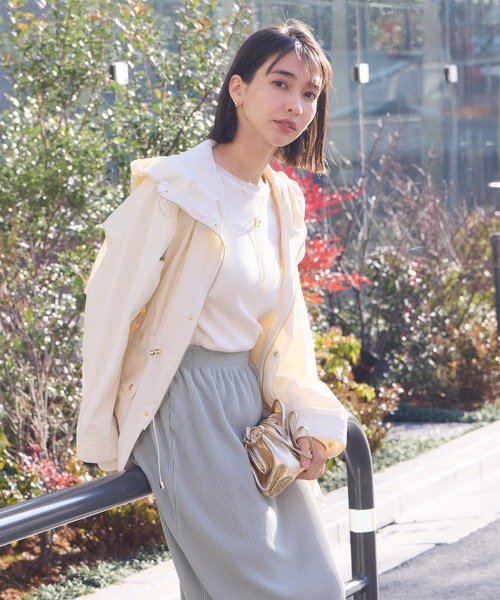 KATHARINE ROSS(キャサリンロス)の「【Pillini/ピリーニ】クリスタルプリーツナロースカート(スカート・レディース・アイボリー/ミント/ブラック・MEDIUM/LARGE)」の7枚目の写真