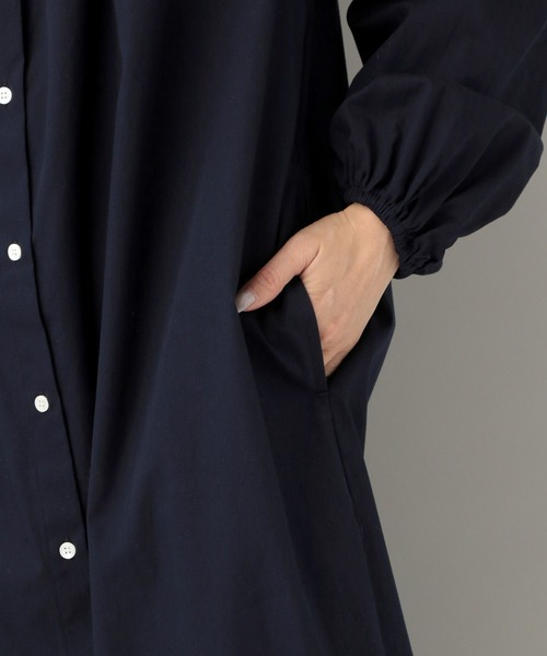 e/rm（イーアールエム）の「オフショルフリルドレス（ワンピース・レディース・グレー系その他2/ライトブルー/ネイビー・FREE）」の7枚目の写真