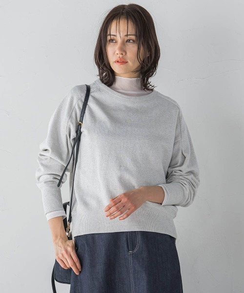 LAUTREAMONT(ロートレアモン)の「ストレッチオーガンジーカットソー≪洗濯機で洗える≫(Tシャツ/カットソー・レディース・ホワイト/ライトブルー/ブラック・9号)」の22枚目の写真