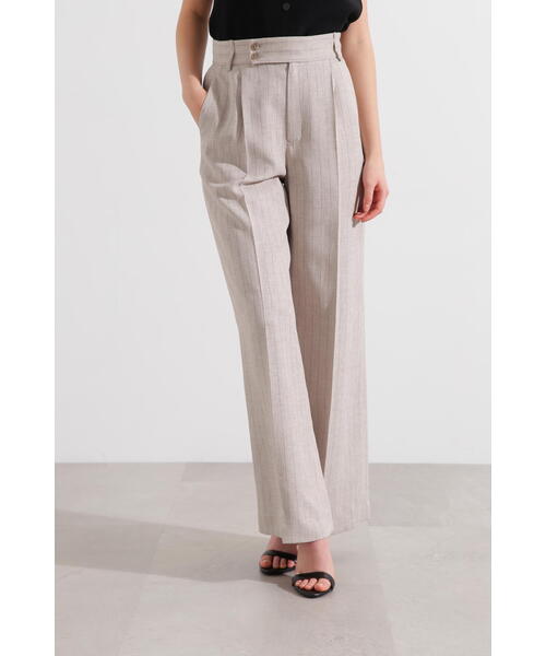 PINKY&DIANNE（ピンキーアンドダイアン）の「◆ストライプワイドパンツ（その他パンツ・レディース・ベージュ系その他/ブルー系その他6・38/36）」の7枚目の写真